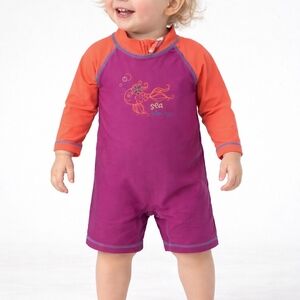 🌊 Five Oceans Baby Rashguard Swimsuit – 12–18 Months